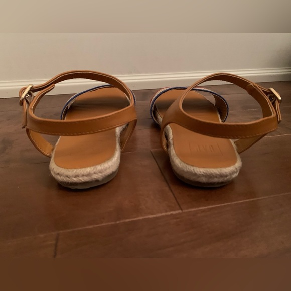 Gap Rainbow Espadrille Sandals Multicolor Casual Girls Size 5 - Picture 5 of 5